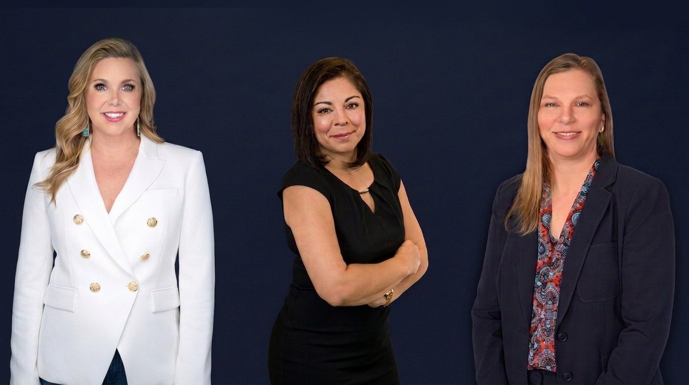Krys Weyand, Adriana Sarmiento, and Rachelle Cisneros of Mano Santa, LLC